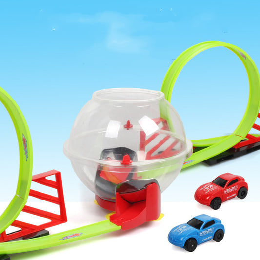 Boy Children Multiplayer Competitive Spinning Stereo Racing