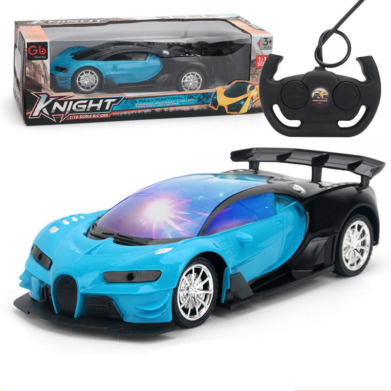 Children boy simulation wireless charging remote control car