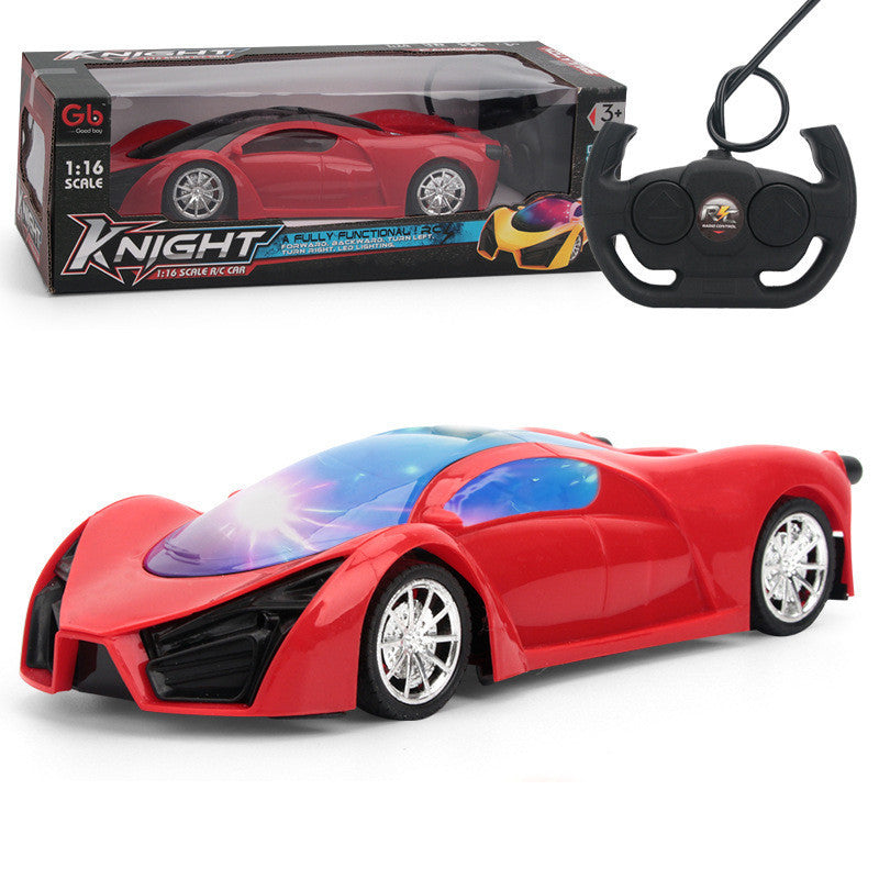 Children boy simulation wireless charging remote control car